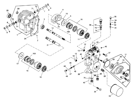 Picture for category Sundstrand Hydrostatic Transmission