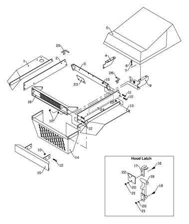 Picture for category Rear Hood And Grille