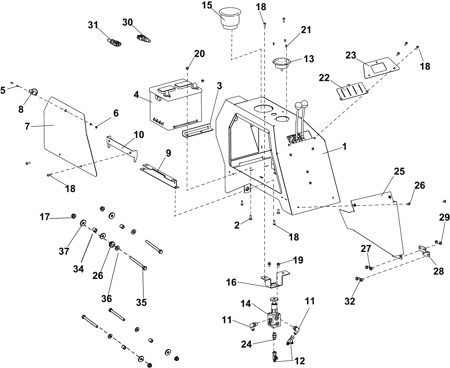 Picture for category Front Weight Bar Attachment WB140