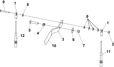 Picture for category Front Weight Bar Attachment WB140