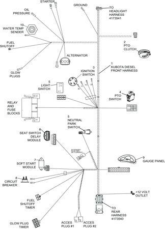 Picture for category Electrical - Onan (Serial No. 1642 -)