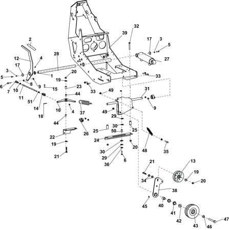 Picture for category Front Transaxle (Serial No. 1001 - 3049)