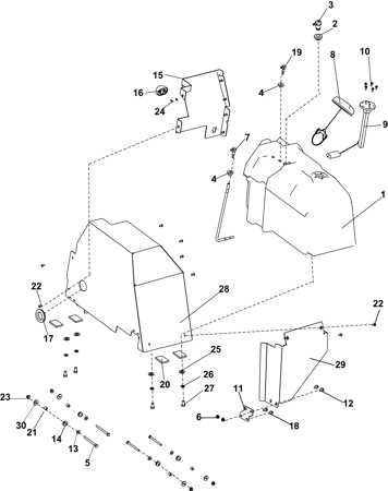 Picture for category Rear Transaxle (Serial No. 3050 - )