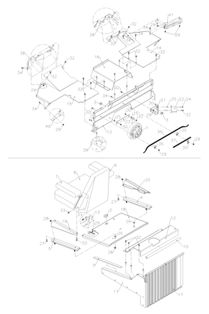 Picture for category Front Frame Section Center Parts