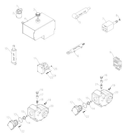 Picture for category Hydraulic Components