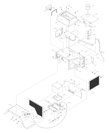 Picture for category Turbo Engine Front Frame Section Left Side Parts