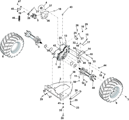 Picture for category FRONT AXLE & WHEELS