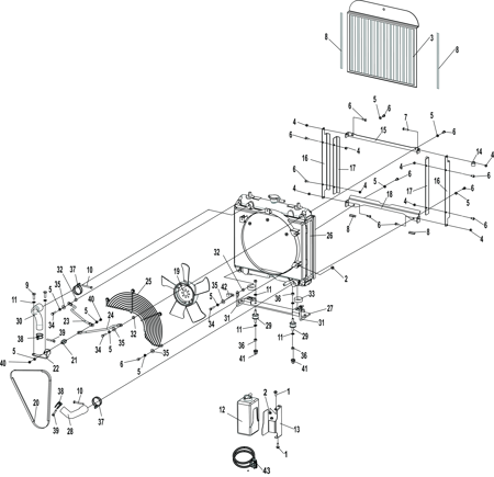 Picture for category KUBOTA COOLING SYSTEM