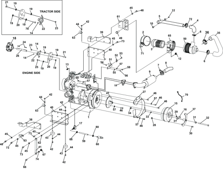 Picture for category KUBOTA DIESEL ENGINE ASSEMBLY