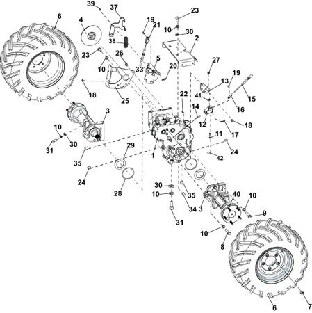 Picture for category REAR AXLE & WHEELS