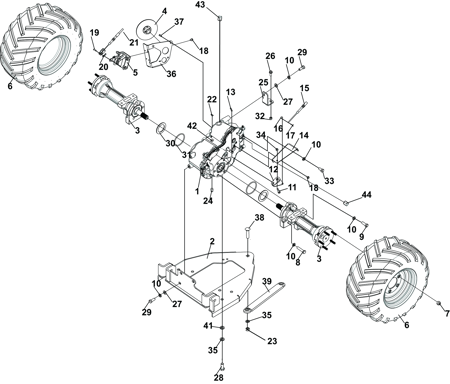 Picture for category FRONT AXLE & WHEELS