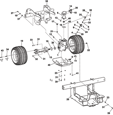 Picture for category REAR AXLE & WHEELS