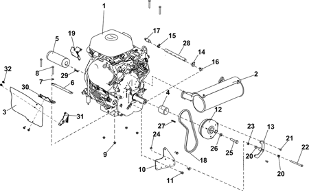 Picture for category VANGUARD EFI ENGINE ASSEMBLY