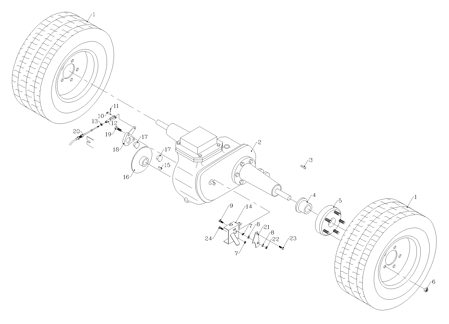 Picture for category Front Axle And Wheels (S/N 1004 - )