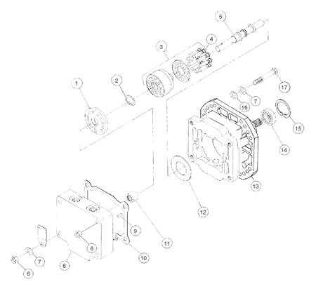 Picture for category Sundstrand Series 15 Motor Parts