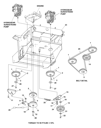 Picture for category Lower Engine Deck Assy/Clutch