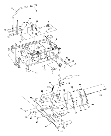 Picture for category Steering/Deck Lift 52" Deck