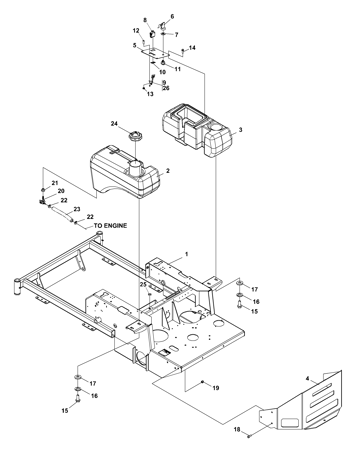 Picture for category Fuel Tank/Bumper & Control Panel