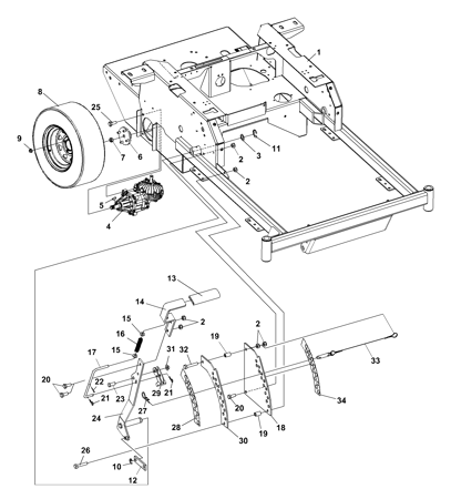 Picture for category Deck Lift/Rear Wheel