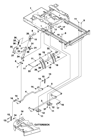 Picture for category Deck Lift Assembly