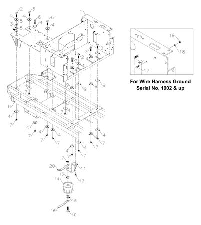 Picture for category Upper/Lower Frame With Kawasaki Engine