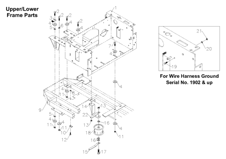 Picture for category Upper/Lower Frame With Kohler Engine