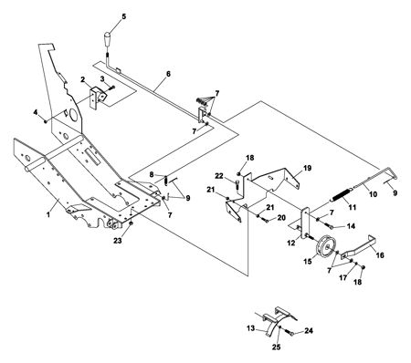 Picture for category PTO Linkage And Frame-Kohler