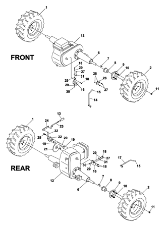 Picture for category Axles And Wheels