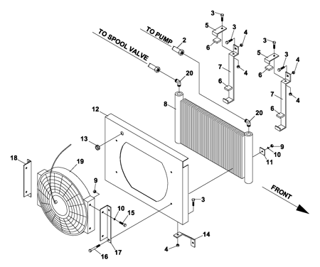 Picture for category Optional Hydraulic Cooler 70-073