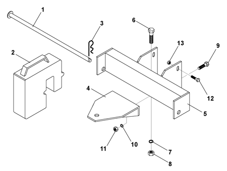 Picture for category Rear Weight Bar 73-70470