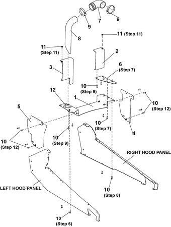 Picture for category COLD AIR INTAKE ASSEMBLY