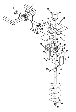 Picture for category AUGER MOUNTING ASSY