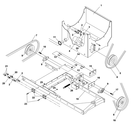Picture for category DRIVE PARTS / HYDRAULICS