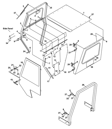 Picture for category CAB PARTS