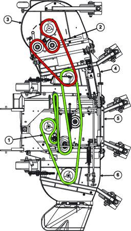 Picture for category BELTS & DECK WELDMENT ASSY