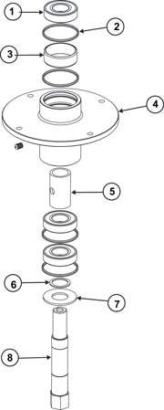 Picture for category DECK 3 SPINDLE HOUSING