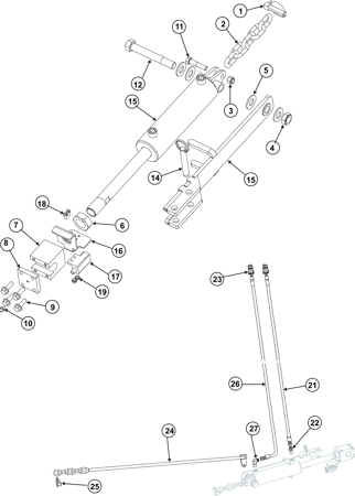 Picture for category DECK LIFT CYLINDER ASSY 4170899