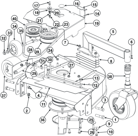 Picture for category DECK WLDMNT 1 COVERS AND HARDWARE