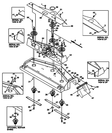 Picture for category DECK PARTS 48"