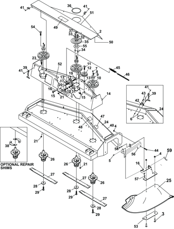 Picture for category DECK PARTS 48"