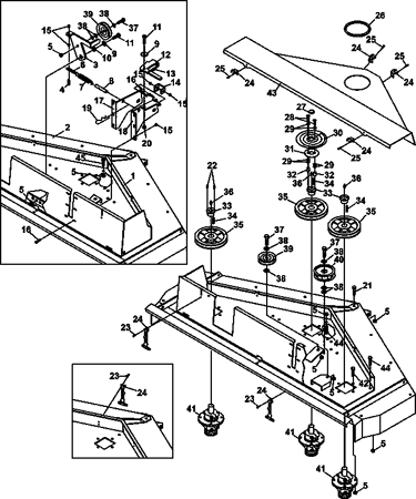 Picture for category FLIP UP DECK PARTS