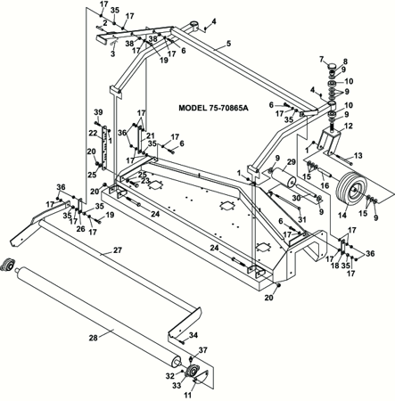 Picture for category FRAME PARTS 72"