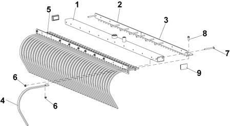 Picture for category TINE RAKE ASSEMBLY