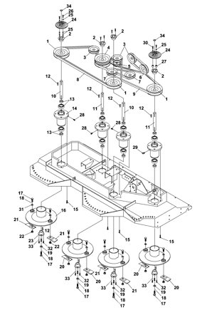 Picture for category SPINDLE ASSY & DRIVE BELTS