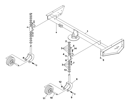 Picture for category CASTER WHEELS