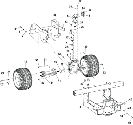 Picture for category REAR AXLE ASSMEBLY & WHEELS